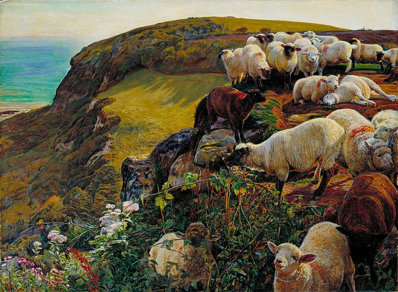 William Holman Hunt Our English Coasts Norge oil painting art